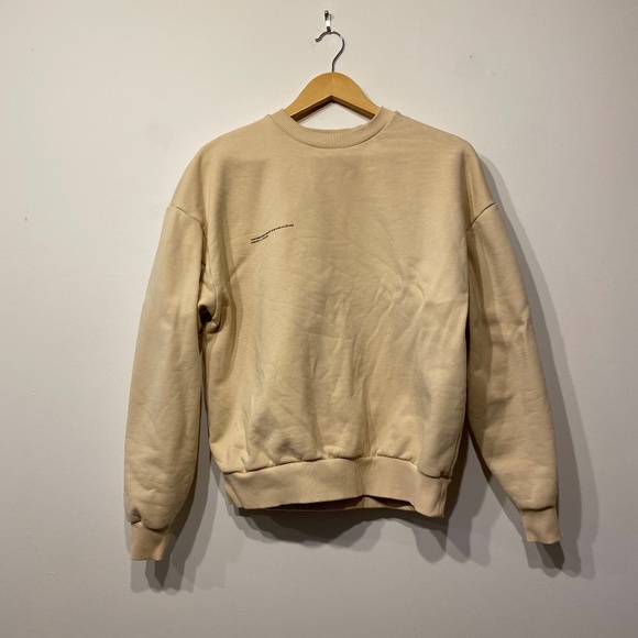 Pangaia Womens 365 Heavyweight Sweatshirt in Sand - Picture 1 of 4
